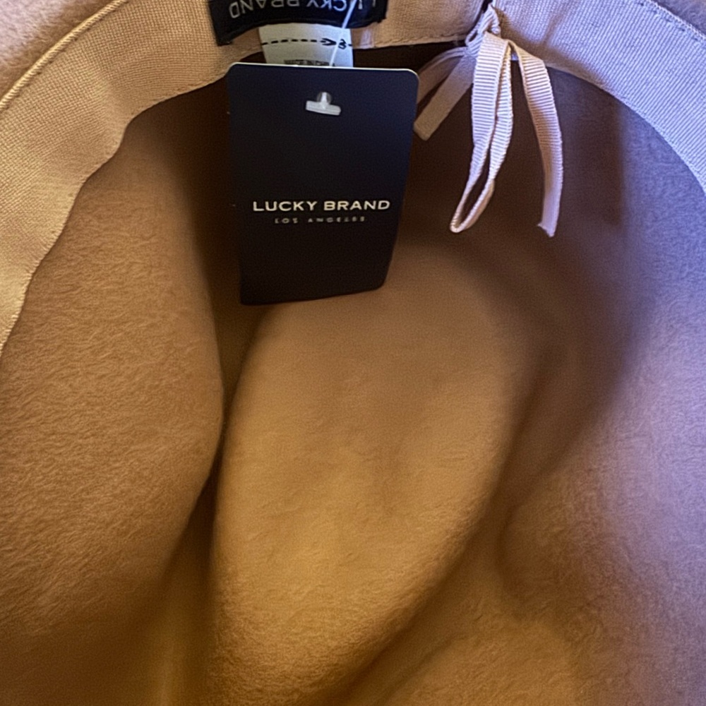 Lucky Brand Beige Wool Hat